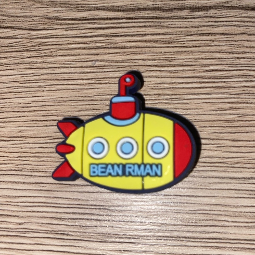 submarine croc charm